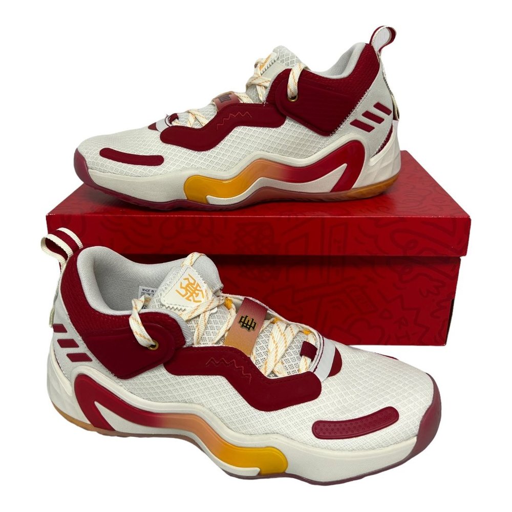 Adidas D.O.N, Issue 3 Mens Basketball Shoes GW3340  Louisville Cardinals size 8